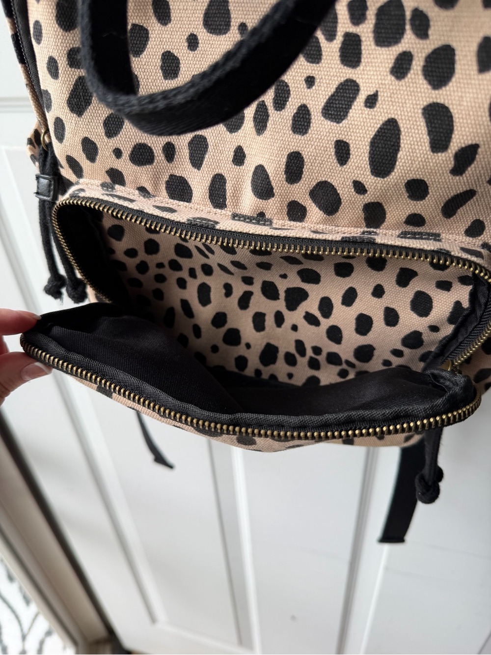 Universal Thread cheetah print backpack - Picture 3 of 5